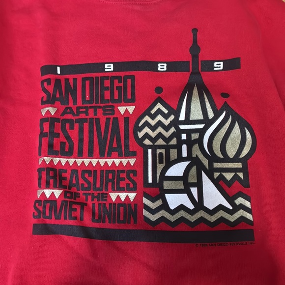 Vintage San Diego Arts Festival Sweatshirt - Picture 2 of 4